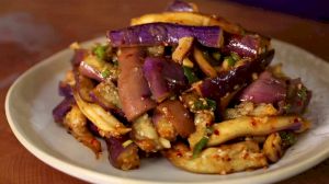 Cà tím hấp kiểu hàn