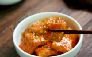 Đậu hũ sốt chua ngọt